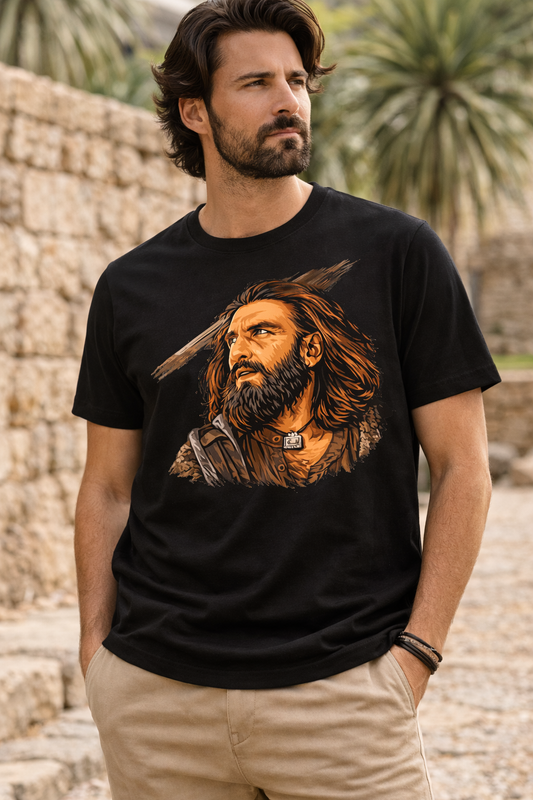 Hamza Ali Mazari T-Shirt | Dhurandhar T-Shirt  – Men & Women | Black