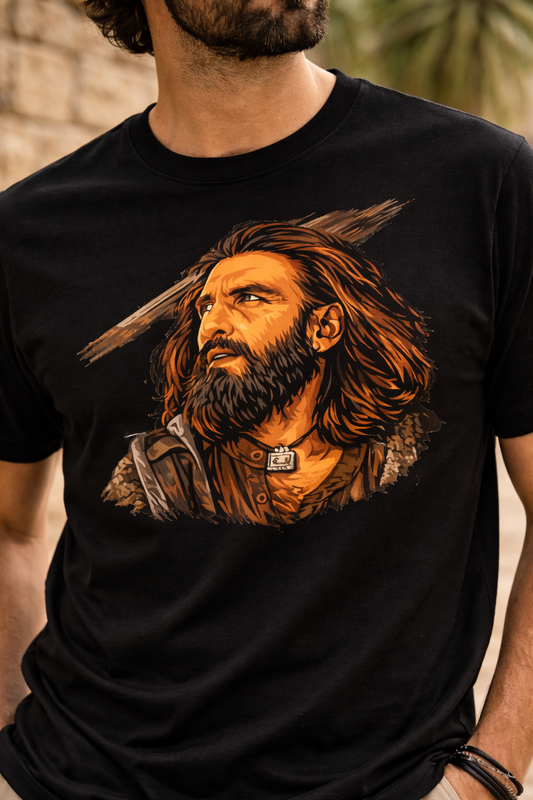 Hamza Ali Mazari T-Shirt | Dhurandhar T-Shirt  – Men & Women | Black