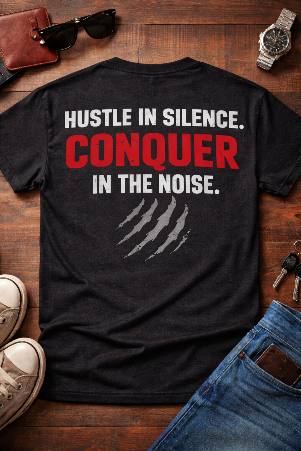 Motivational Unisex T-Shirt |  Black